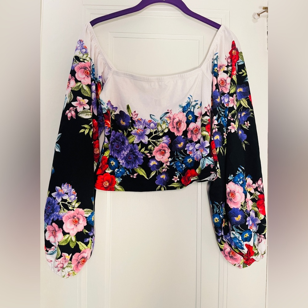 floral long sleeve new